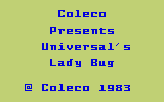 Lady Bug screenshot 3 for Intellivision